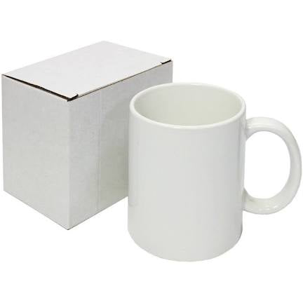Sublimation 11 oz Ceramic Mug WITH BOX – We Sub'N